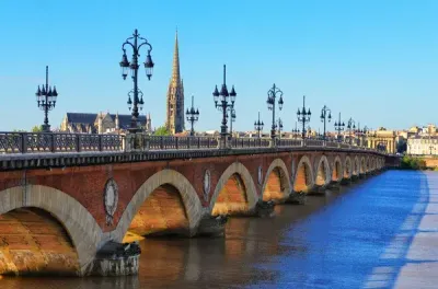 Bordeaux river bridge